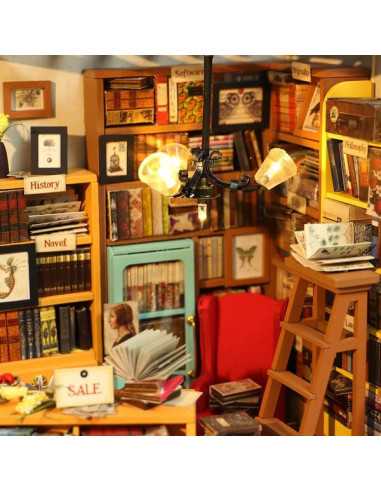 Maquette librairie Sam's Study - Rolife Maquette librairie Sam's Study - Rolife