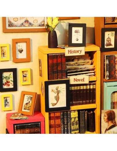 Maquette librairie Sam's Study - Rolife Maquette librairie Sam's Study - Rolife