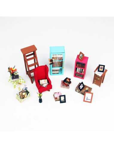 Maquette librairie Sam's Study - Rolife Maquette librairie Sam's Study - Rolife