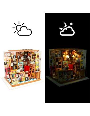 Maquette librairie Sam's Study - Rolife Maquette librairie Sam's Study - Rolife