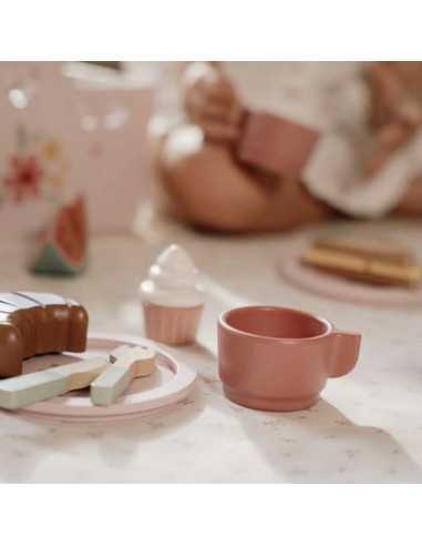 Jeu de pique-nique en bois - Little... Jeu de pique-nique en bois - Little...