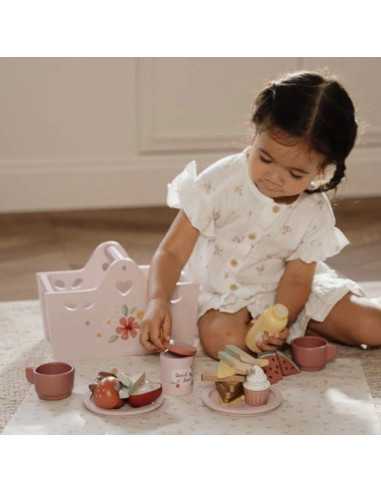 Jeu de pique-nique en bois - Little... Jeu de pique-nique en bois - Little...