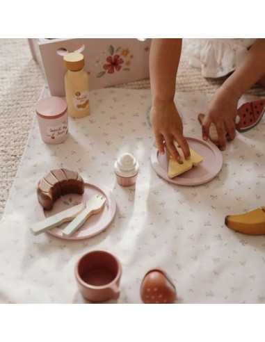 Jeu de pique-nique en bois - Little... Jeu de pique-nique en bois - Little...