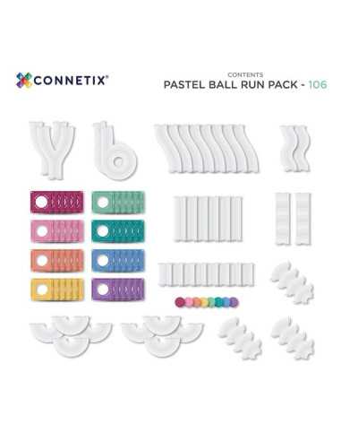 Parcours de billes Pastel 106 pièces... Parcours de billes Pastel 106 pièces...