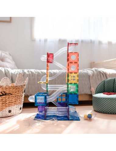 Parcours de billes arc en ciel 92... Parcours de billes arc en ciel 92...