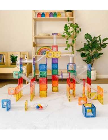 Parcours de billes arc en ciel 92... Parcours de billes arc en ciel 92...