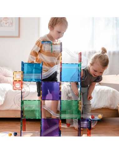 Parcours de billes arc en ciel 92... Parcours de billes arc en ciel 92...