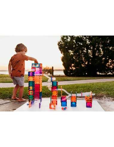 Parcours de billes arc en ciel 92... Parcours de billes arc en ciel 92...