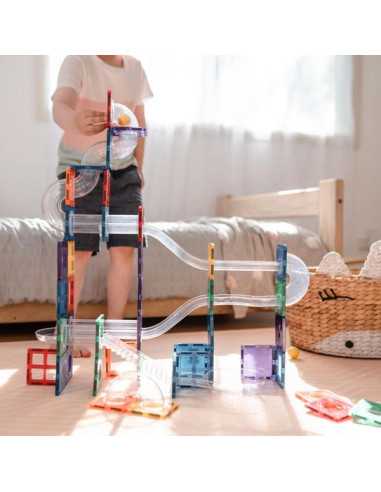 Parcours de billes arc en ciel 92... Parcours de billes arc en ciel 92...