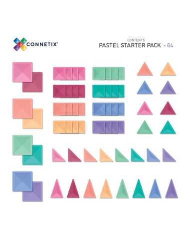 Pack de démarrage Pastel 64 pièces -... Pack de démarrage Pastel 64 pièces -...