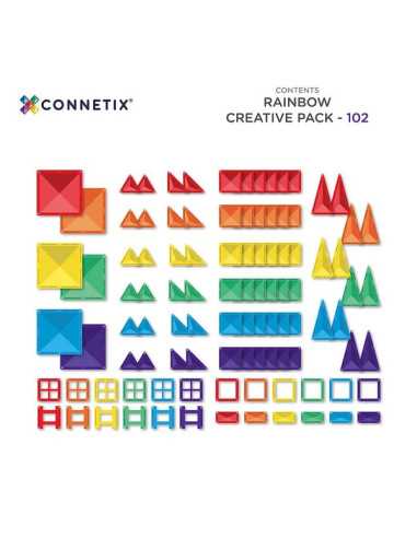 Pack créatif arc en ciel 102 pièces -... Pack créatif arc en ciel 102 pièces -...