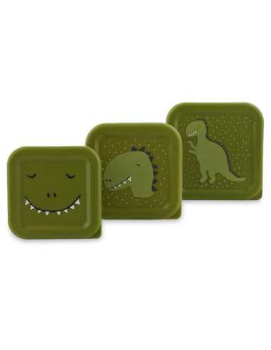 3 Boites à goûter Dinosaure - Trixie 3 Boites à goûter Dinosaure - Trixie