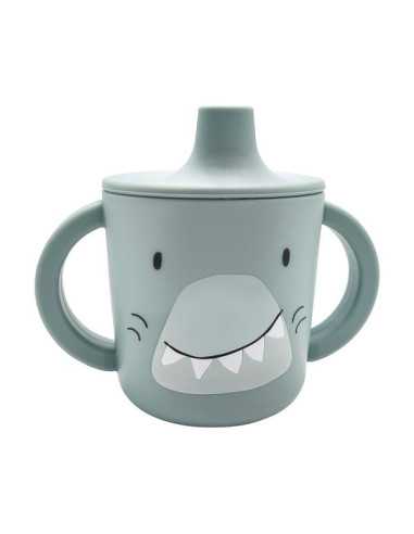 Gobelet en silicone requin - Trixie