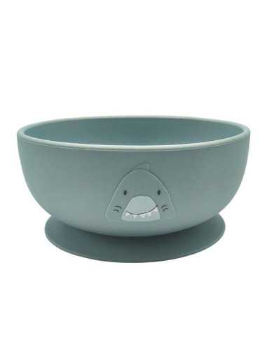 Bol en silicone avec ventouse requin...