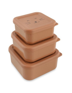 3 Boites à goûter Chat -...