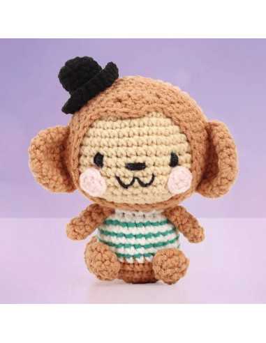 Kit minigurumi Nori le singe - Graine... Kit minigurumi Nori le singe - Graine...