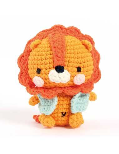 Kit minigurumi Kazuo le lion - Graine... Kit minigurumi Kazuo le lion - Graine...