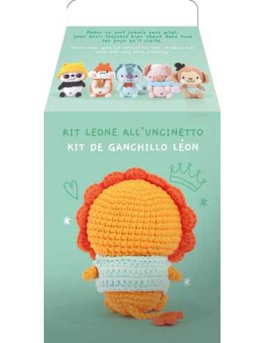 Kit minigurumi Kazuo le lion - Graine... Kit minigurumi Kazuo le lion - Graine...