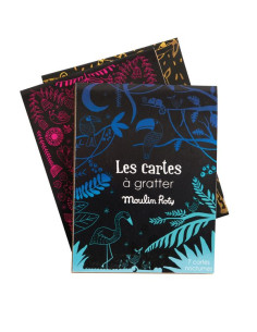 Cartes à gratter nocturnes...