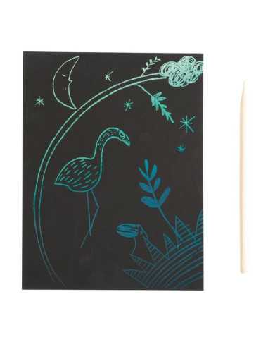 Cartes à gratter nocturnes - Moulin Roty Cartes à gratter nocturnes - Moulin Roty