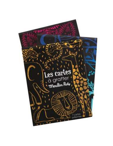Cartes à gratter or et argent -...