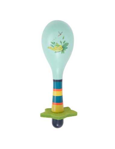 Maracas bleue Dans la jungle - Moulin...