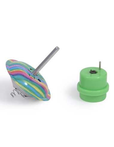 Toupie sautillante multicolore -... Toupie sautillante multicolore -...