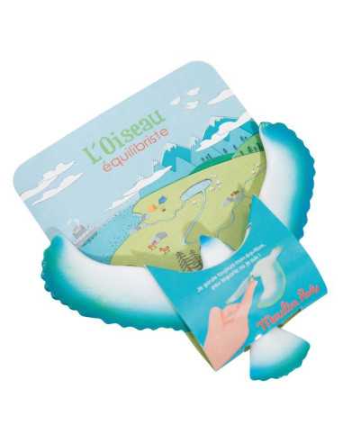 Oiseau équilibriste bleu Les petites... Oiseau équilibriste bleu Les petites...