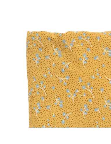 Drap housse ocre lit bébé Trois... Drap housse ocre lit bébé Trois...