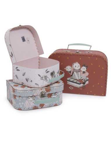 Set de 3 valises Après la pluie -... Set de 3 valises Après la pluie -...