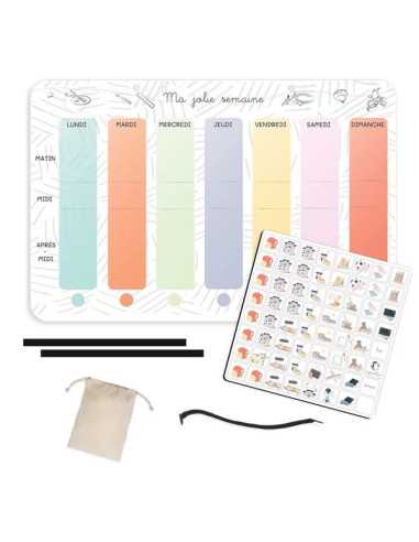 Ma jolie semaine - L'atelier gigogne Ma jolie semaine - L'atelier gigogne