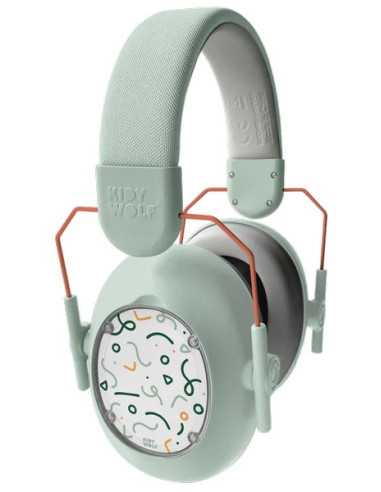 Casque antibruit Kidynoise vert -...