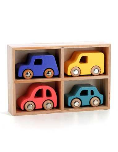 Coffret de 4 voitures City - Vilac Coffret de 4 voitures City - Vilac
