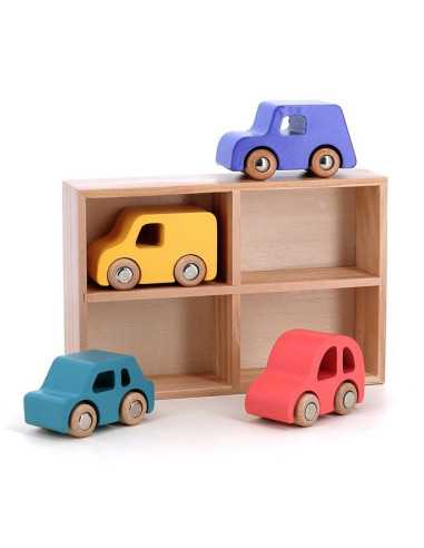 Coffret de 4 voitures City - Vilac Coffret de 4 voitures City - Vilac