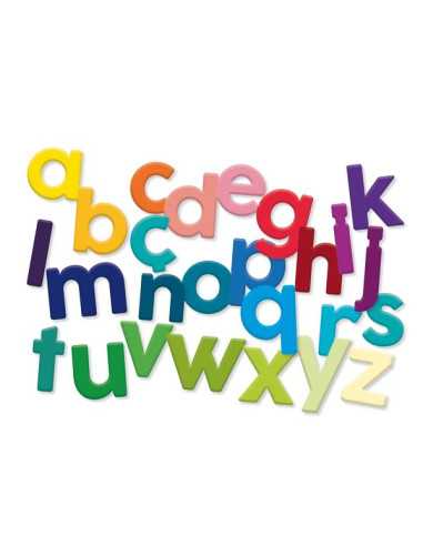 Magnets alphabet minuscules bois 80... Magnets alphabet minuscules bois 80...