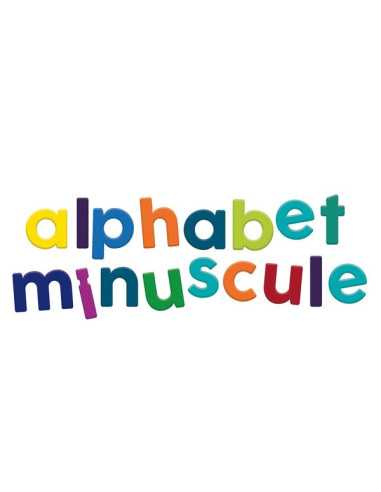 Magnets alphabet minuscules bois 80... Magnets alphabet minuscules bois 80...