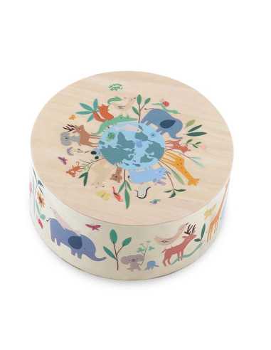 Tambour cajon les animaux du monde...