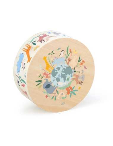 Tambour cajon les animaux du monde... Tambour cajon les animaux du monde...