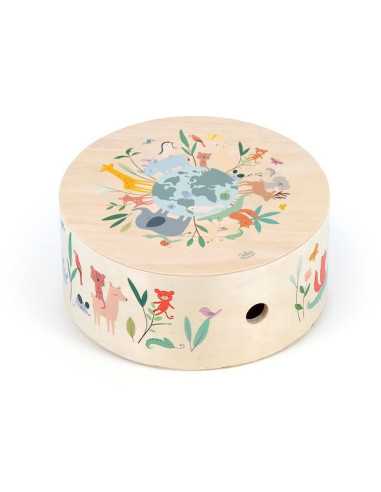 Tambour cajon les animaux du monde... Tambour cajon les animaux du monde...