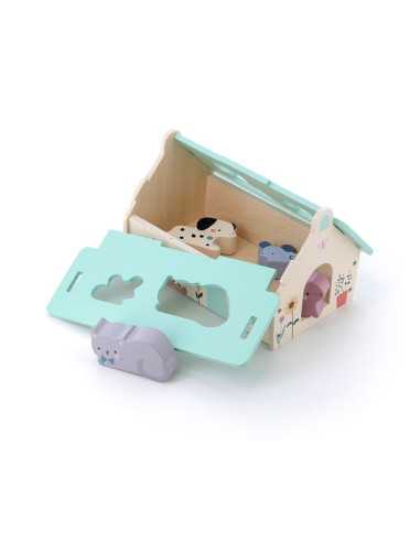 Mini ferme des formes Sarah Betz - Vilac Mini ferme des formes Sarah Betz - Vilac