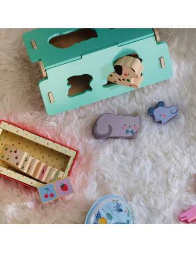 Mini ferme des formes Sarah Betz - Vilac Mini ferme des formes Sarah Betz - Vilac