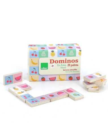 Dominos réversibles fruits légumes...