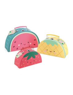 Set de 3 valisettes fruits... 2