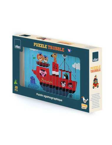 Puzzle Trubble les transports Ingela...