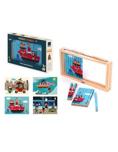 Puzzle Trubble les transports Ingela... Puzzle Trubble les transports Ingela...