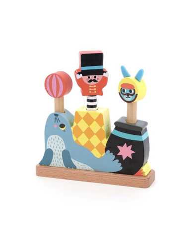 Pop up Circus Michelle Carlslund - Vilac Pop up Circus Michelle Carlslund - Vilac