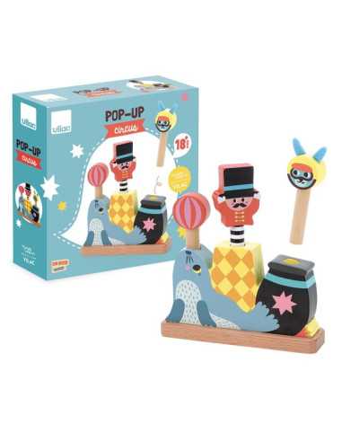 Pop up Circus Michelle Carlslund - Vilac Pop up Circus Michelle Carlslund - Vilac