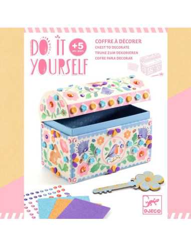 Coffre à décorer Précieux trésors -... Coffre à décorer Précieux trésors -...