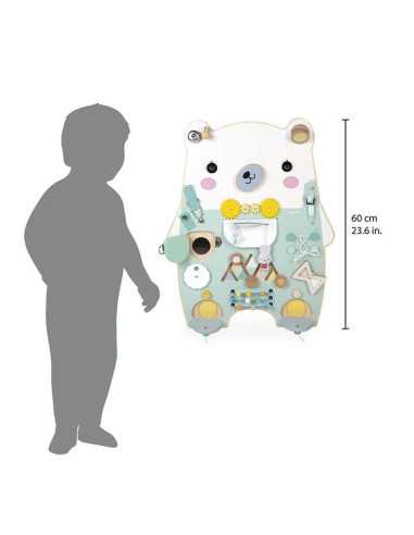 Busy Board Ourson Pure - Janod Busy Board Ourson Pure - Janod