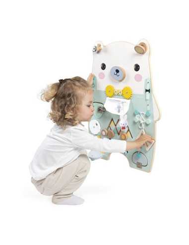 Busy Board Ourson Pure - Janod Busy Board Ourson Pure - Janod